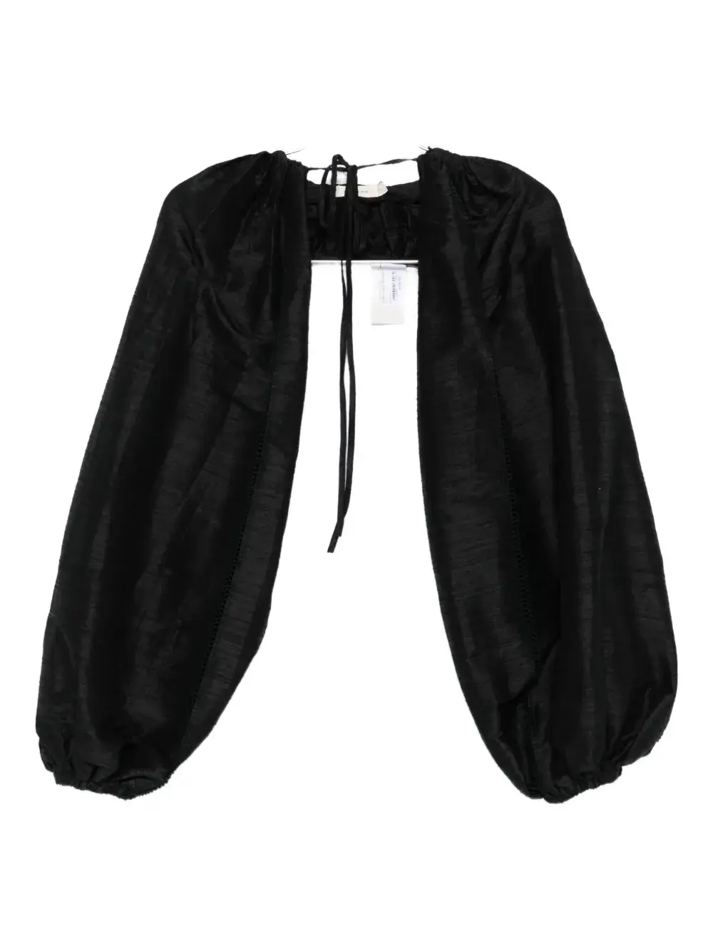 Топ с рукавами «епископ» и завязывающимися лентами diotima, черный
Топ с рукавами «епископ» и завязывающимися лентами diotima, черный