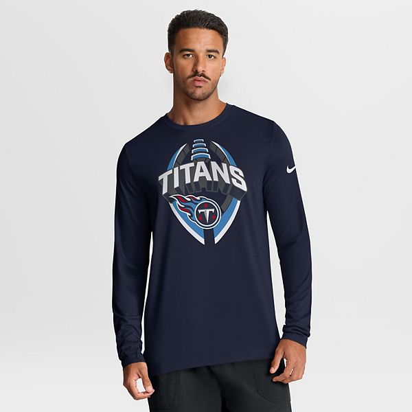 Мужская футболка с длинным рукавом Tennessee Titans Primetime Legend Icon Performance Nike
Мужская футболка с длинным рукавом Tennessee Titans Primetime Legend Icon Performance Nike