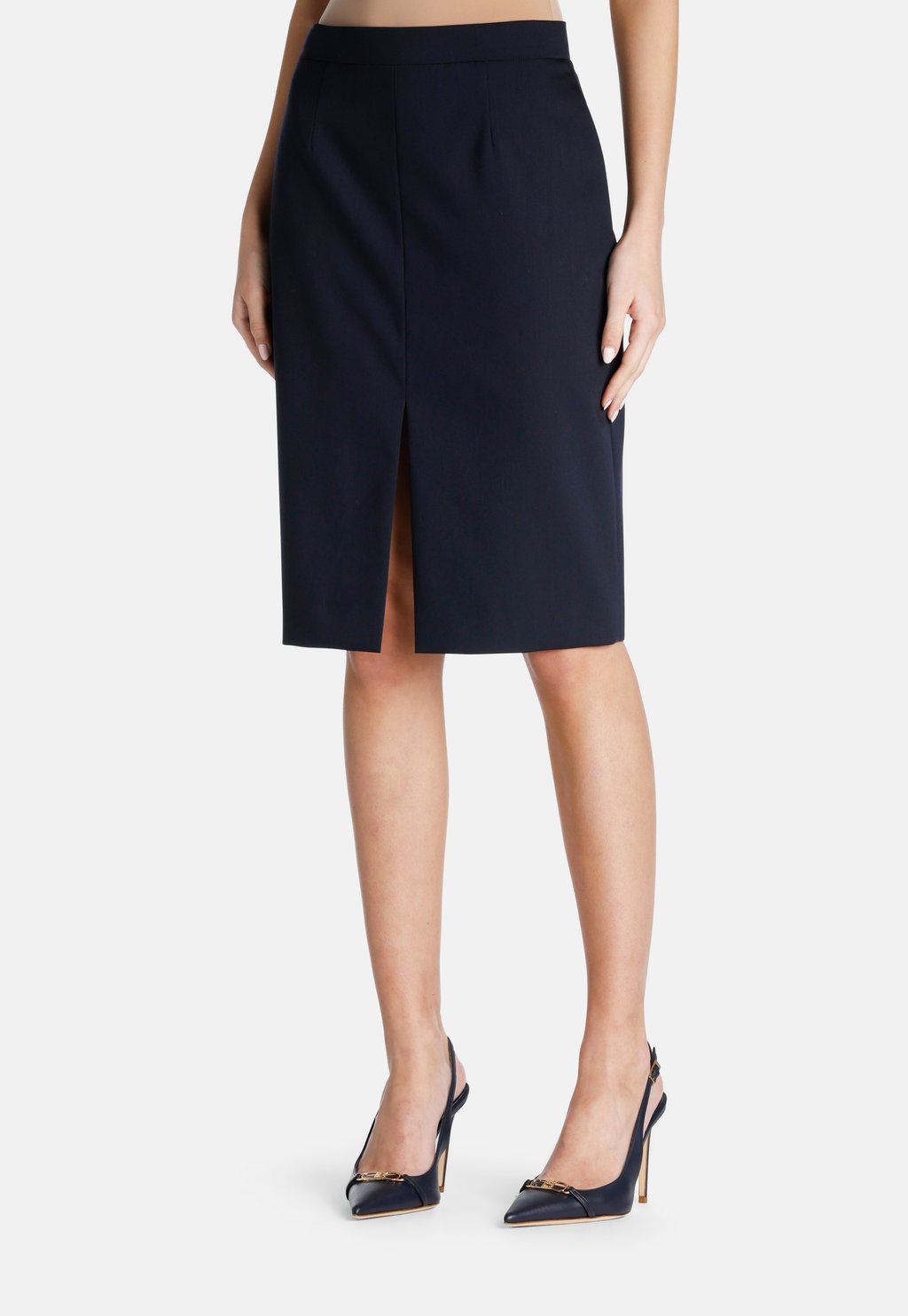 Юбка-карандаш Luisa Spagnoli, синий 
Юбка-карандаш Luisa Spagnoli, синий