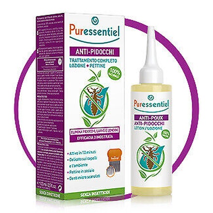 Puressentiel Лосьон для комплексного лечения от вшей 100 мл с расческой Alloga Italia Srl
Puressentiel Лосьон для комплексного лечения от вшей 100 мл с расческой Alloga Italia Srl