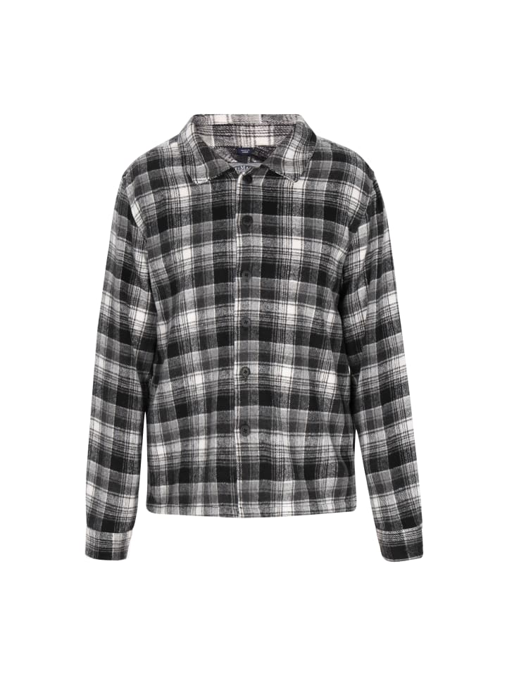 Мужская рубашка черно-белого цвета DreiMaster Vintage
Мужская рубашка черно-белого цвета DreiMaster Vintage