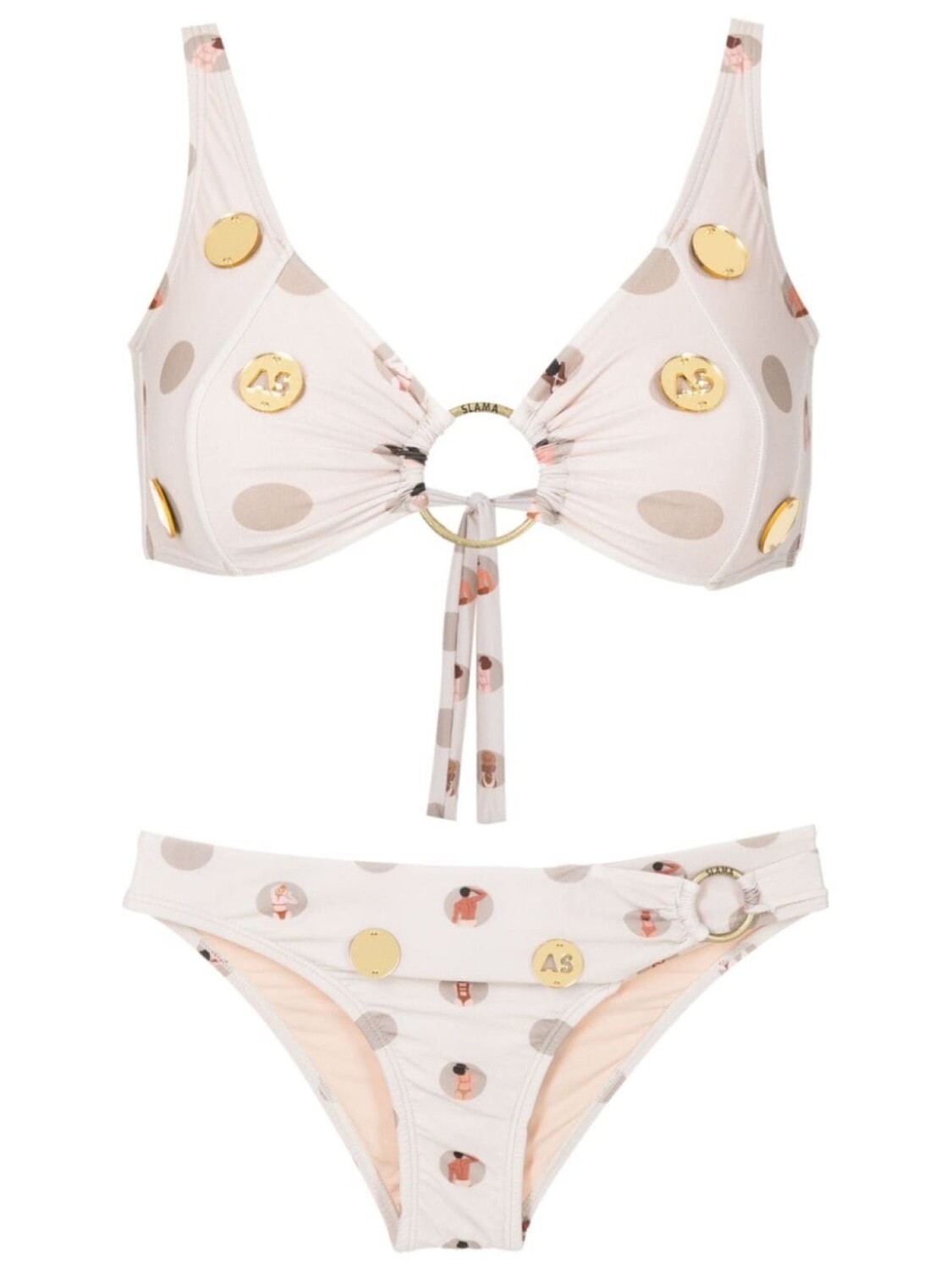 Amir Slama бикини с графичным принтом, нейтральный цвет
Amir Slama бикини с графичным принтом, нейтральный цвет