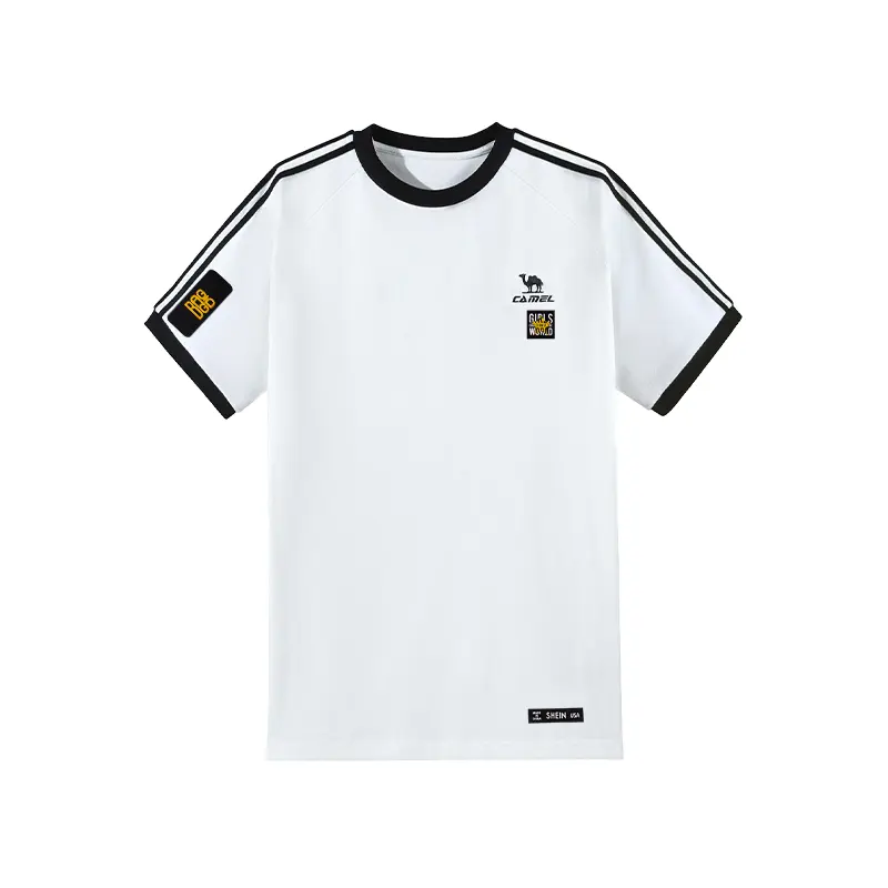 CAMEL Футболка Unisex White Crew Neck Moderate Heavyweight
CAMEL Футболка Unisex White Crew Neck Moderate Heavyweight