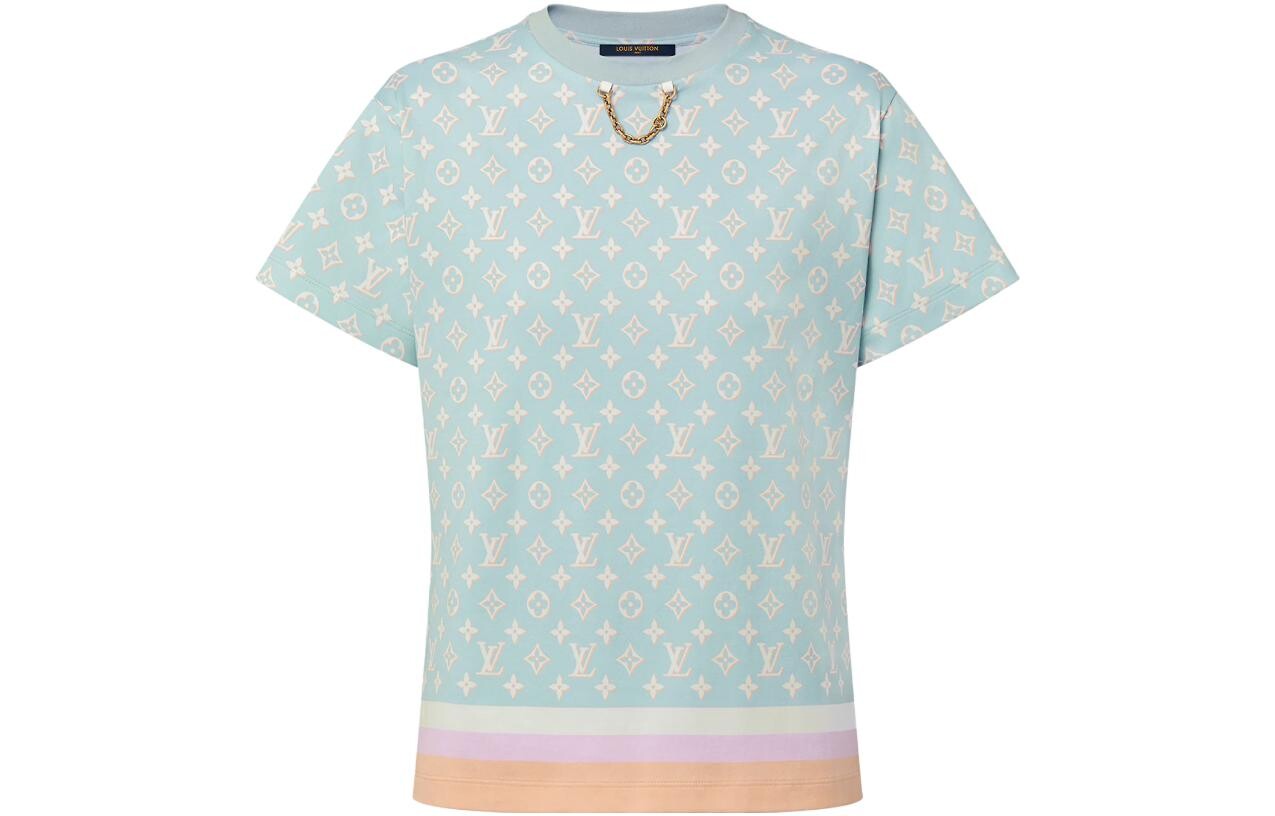 Футболка женская Louis Vuitton с принтом, бирюзовый
Футболка женская Louis Vuitton с принтом, бирюзовый