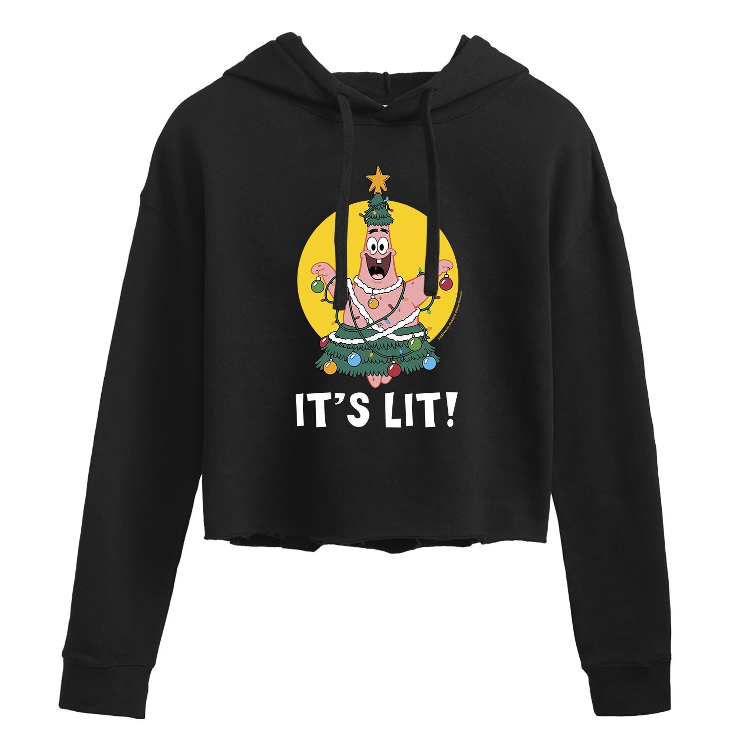 Укороченная толстовка с рисунком SpongeBob It's Lit для юниоров Licensed Character
Укороченная толстовка с рисунком SpongeBob It's Lit для юниоров Licensed Character