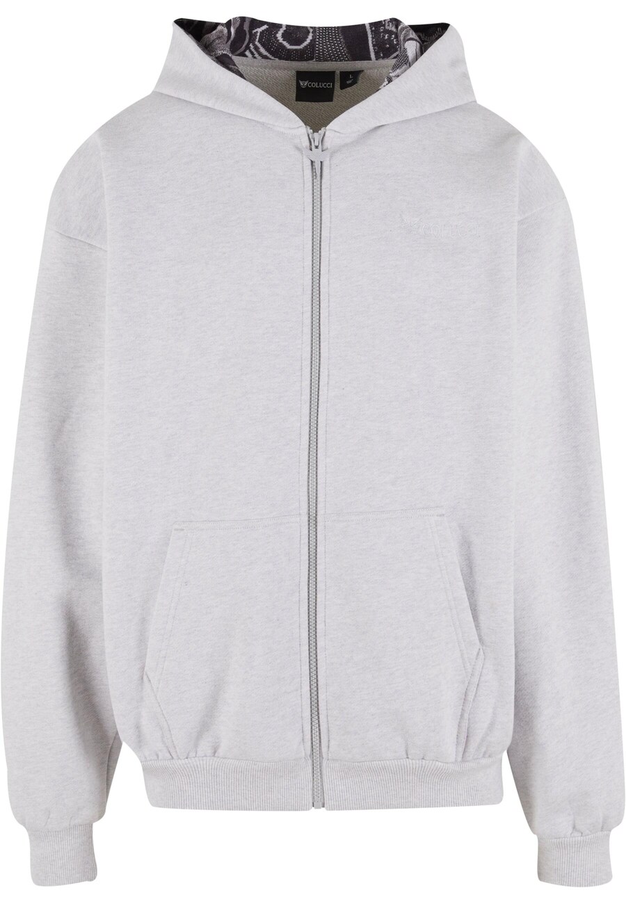 Толстовка с капюшоном на молнии Colucci, светло-серый
Толстовка с капюшоном на молнии Colucci, светло-серый