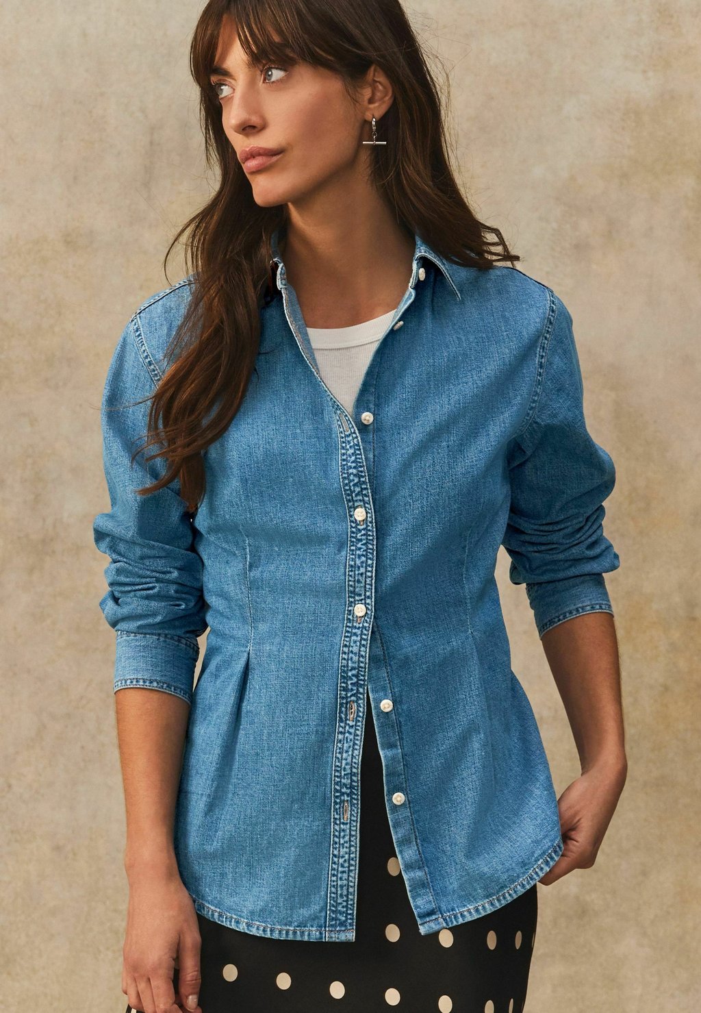 Блузка на пуговицах WAIST CINCH Next, синий
Блузка на пуговицах WAIST CINCH Next, синий