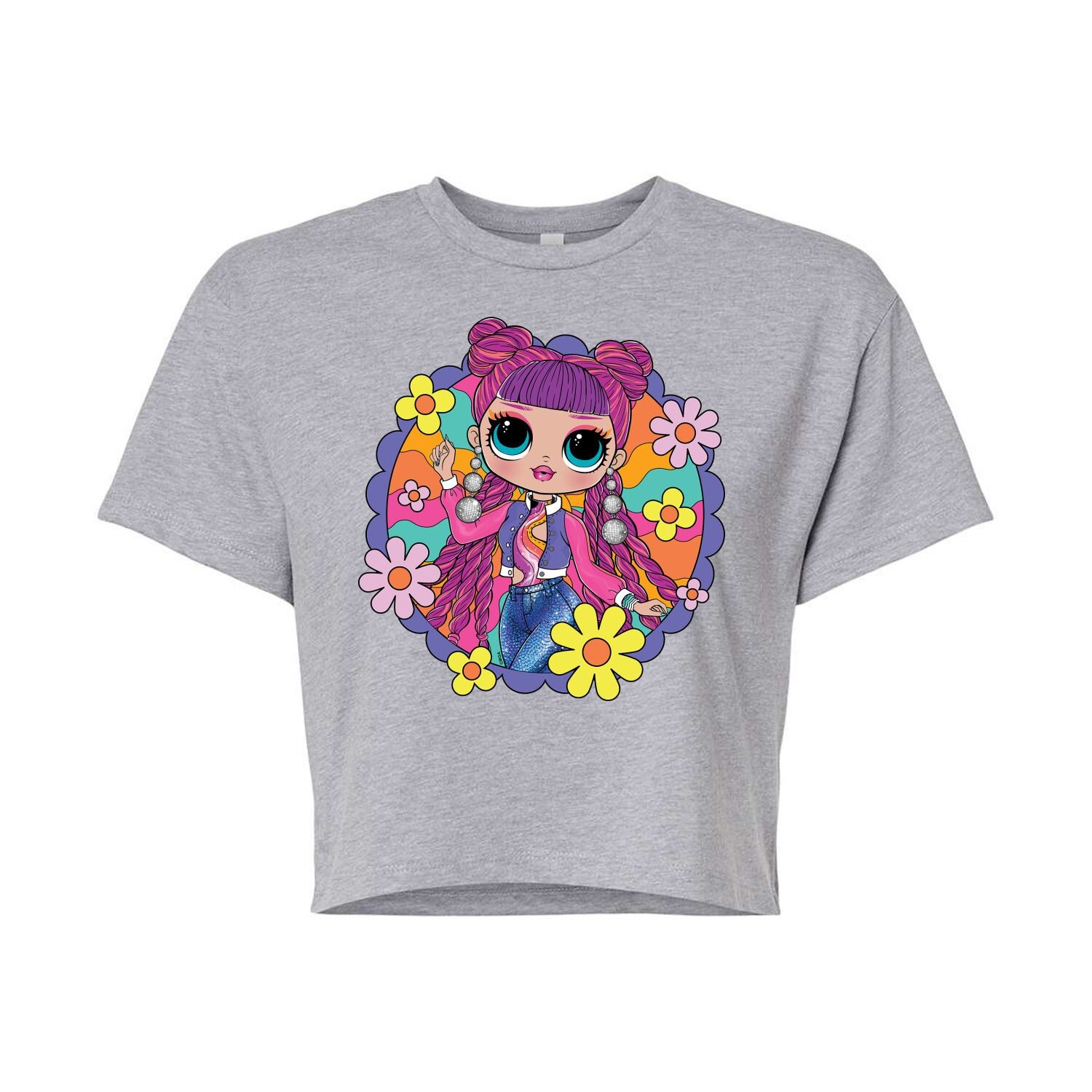 Юниорская L.O.L. Сюрприз! МОЙ БОГ. Укороченная футболка с рисунком Skater Chick L.O.L. Surprise!, серый
Юниорская L.O.L. Сюрприз! МОЙ БОГ. Укороченная футболка с рисунком Skater Chick L.O.L. Surprise!, серый