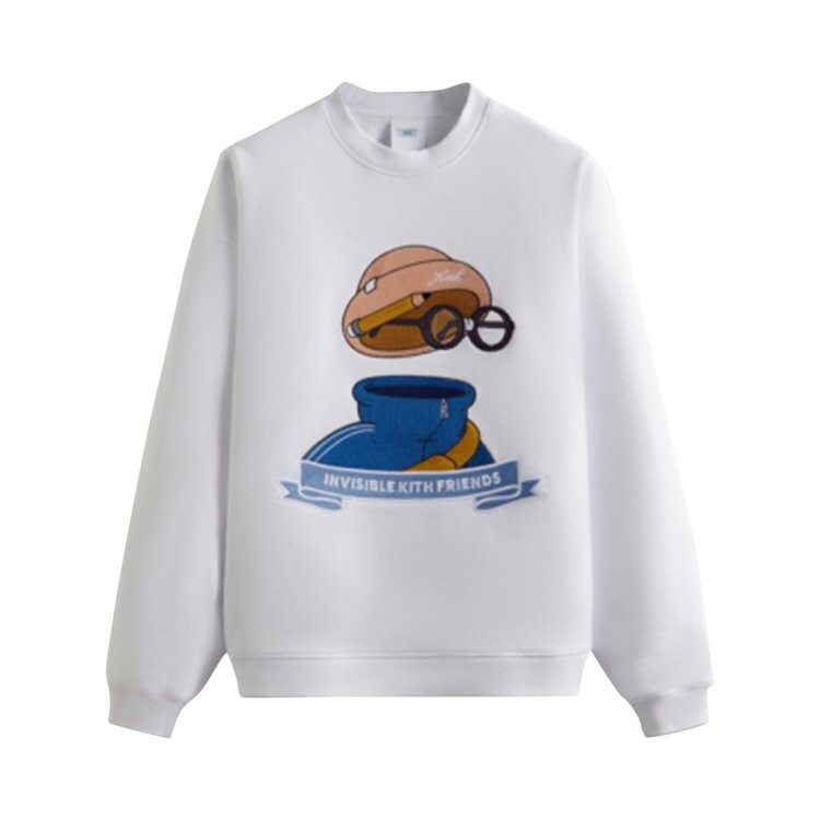 Толстовка Kith x Invisible Friends Crewneck 'White', белый
Толстовка Kith x Invisible Friends Crewneck 'White', белый