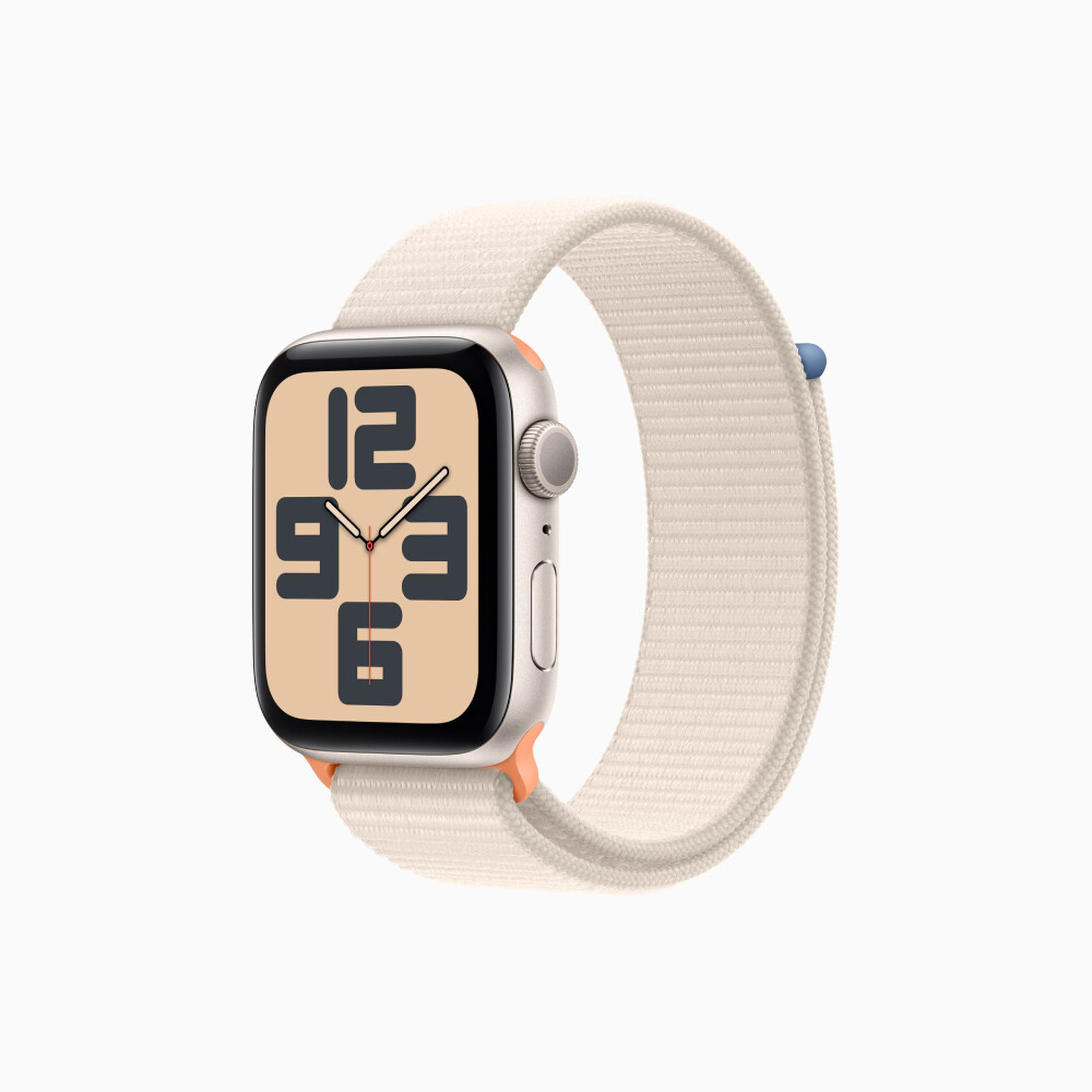 Умные часы Apple Watch SE Gen 2 2023 (GPS), 44 мм, Starlight Aluminum Case/Starlight Sport Loop, Бежевый, Умные часы Apple Watch SE Gen 2 2023 (GPS), 44 мм, Starlight Aluminum Case/Starlight Sport Loop
Умные часы Apple Watch SE Gen 2 2023 (GPS), 44 мм, Starlight Aluminum Case/Starlight Sport Loop, Бежевый, Умные часы Apple Watch SE Gen 2 2023 (GPS), 44 мм, Starlight Aluminum Case/Starlight Sport Loop