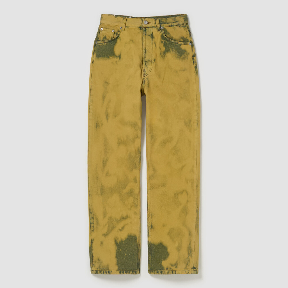 Брюки Dries Van Noten Pine, темно-желтый
Брюки Dries Van Noten Pine, темно-желтый