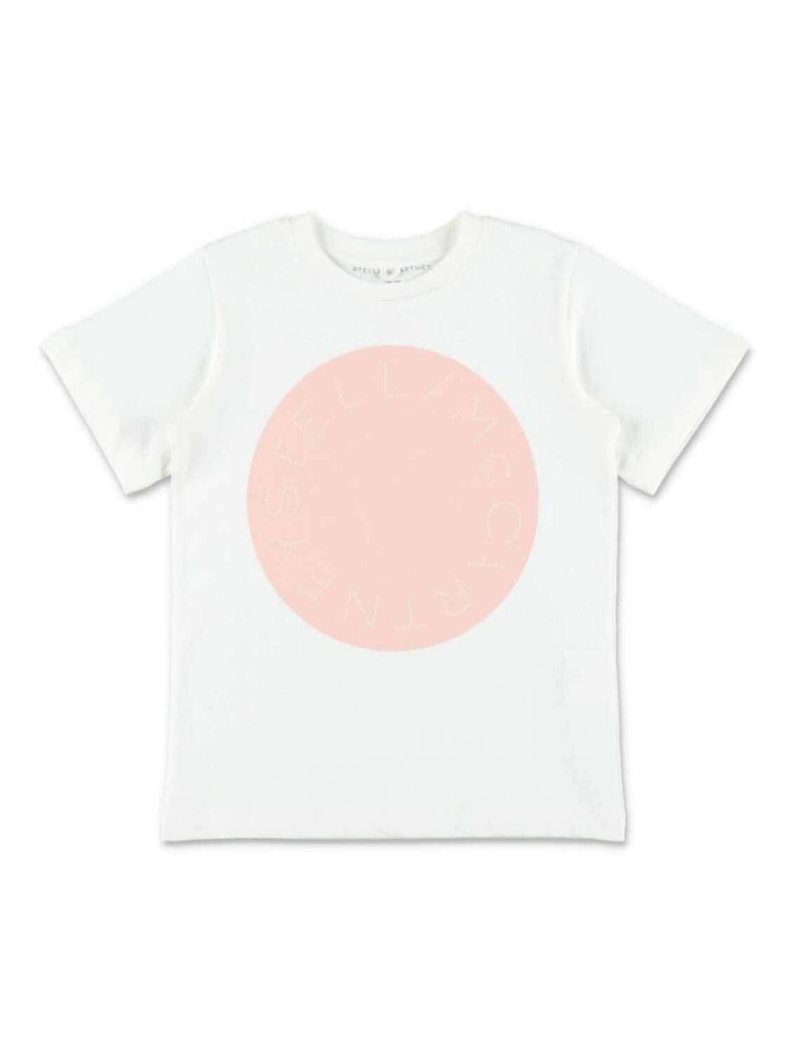 Stella McCartney Kids футболка с логотипом, белый
Stella McCartney Kids футболка с логотипом, белый