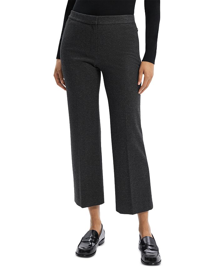 Укороченные расклешенные брюки Kick Flare Theory, серый
Укороченные расклешенные брюки Kick Flare Theory, серый