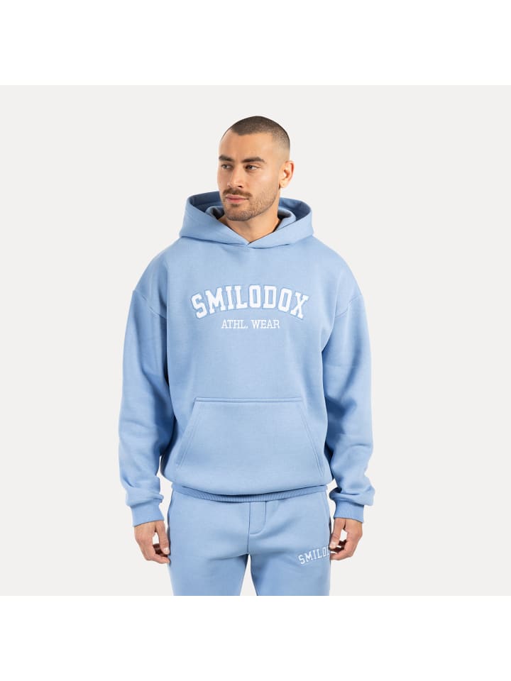 Толстовка Kayson синего цвета SMILODOX
Толстовка Kayson синего цвета SMILODOX