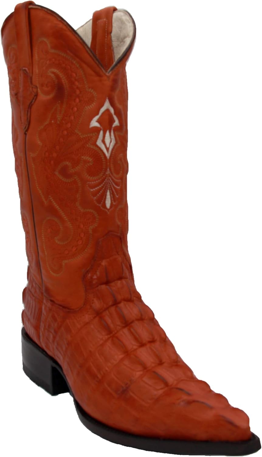 Мужские ковбойские западные сапоги с узором крокодила и аллигатора из кожи, с заостренным носком The Western Shops, Honey
Мужские ковбойские западные сапоги с узором крокодила и аллигатора из кожи, с заостренным носком The Western Shops, Honey