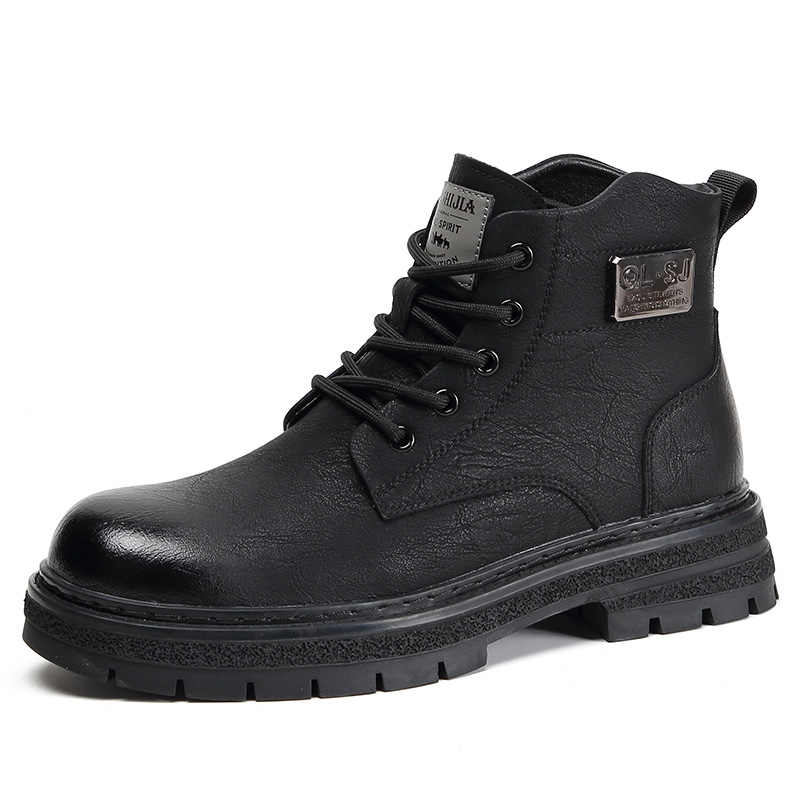 Wolves • Family QUNLANGSHIJIA Черные короткие ботинки мартин, цвет Black
Wolves • Family QUNLANGSHIJIA Черные короткие ботинки мартин, цвет Black