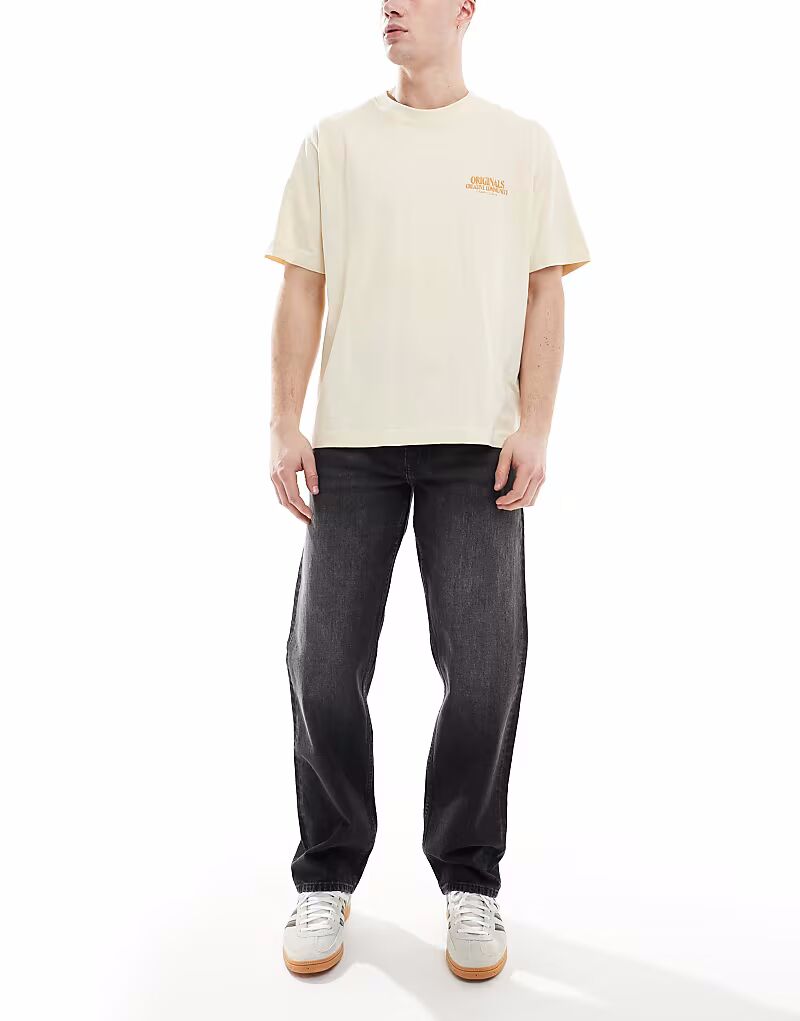 Джинсы прямого кроя ASOS DESIGN стретч черного цвета
Джинсы прямого кроя ASOS DESIGN стретч черного цвета