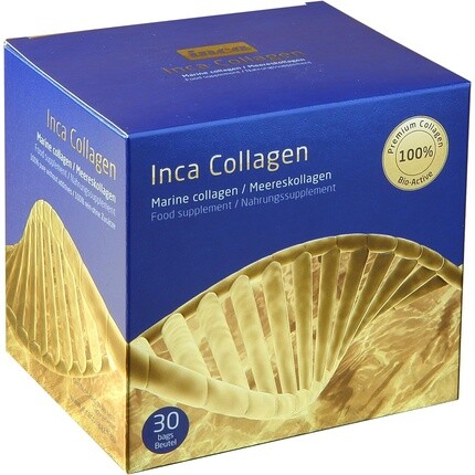 Морской коллагеновый порошок, гидролизованный коллаген 3000 мг от Inca Inca Collagen
Морской коллагеновый порошок, гидролизованный коллаген 3000 мг от Inca Inca Collagen