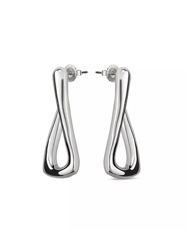 Серьги из металлического сплава в форме звеньев Unode50, silver
Серьги из металлического сплава в форме звеньев Unode50, silver