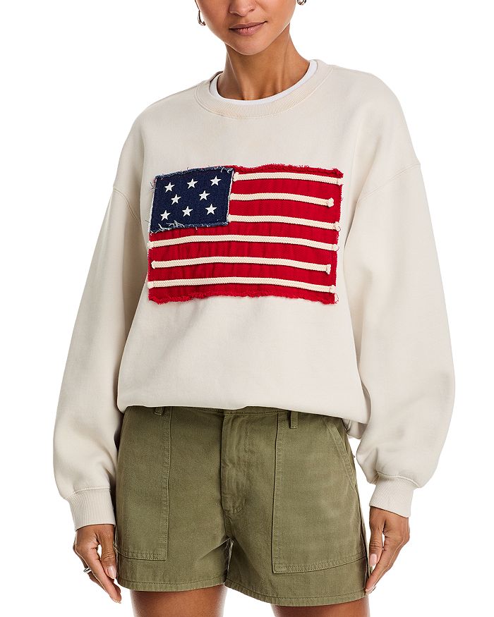 Свитшер Ivory Surf с аппликацией в виде флага из флиса Vintage Havana, слоновая кость/кремовый
Свитшер Ivory Surf с аппликацией в виде флага из флиса Vintage Havana, слоновая кость/кремовый