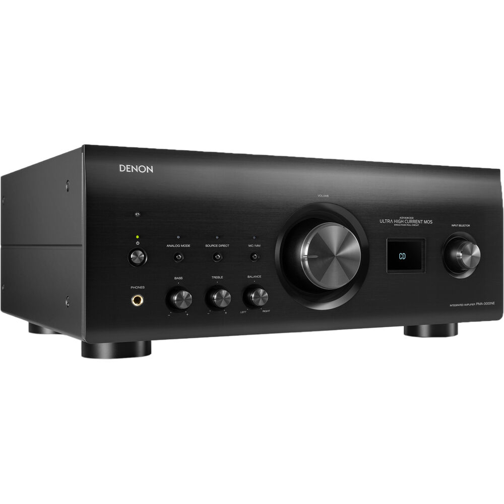 Denon PMA-3000NE стерео интегрированный усилитель мощностью 160 Вт (черный) 
Denon PMA-3000NE стерео интегрированный усилитель мощностью 160 Вт (черный)