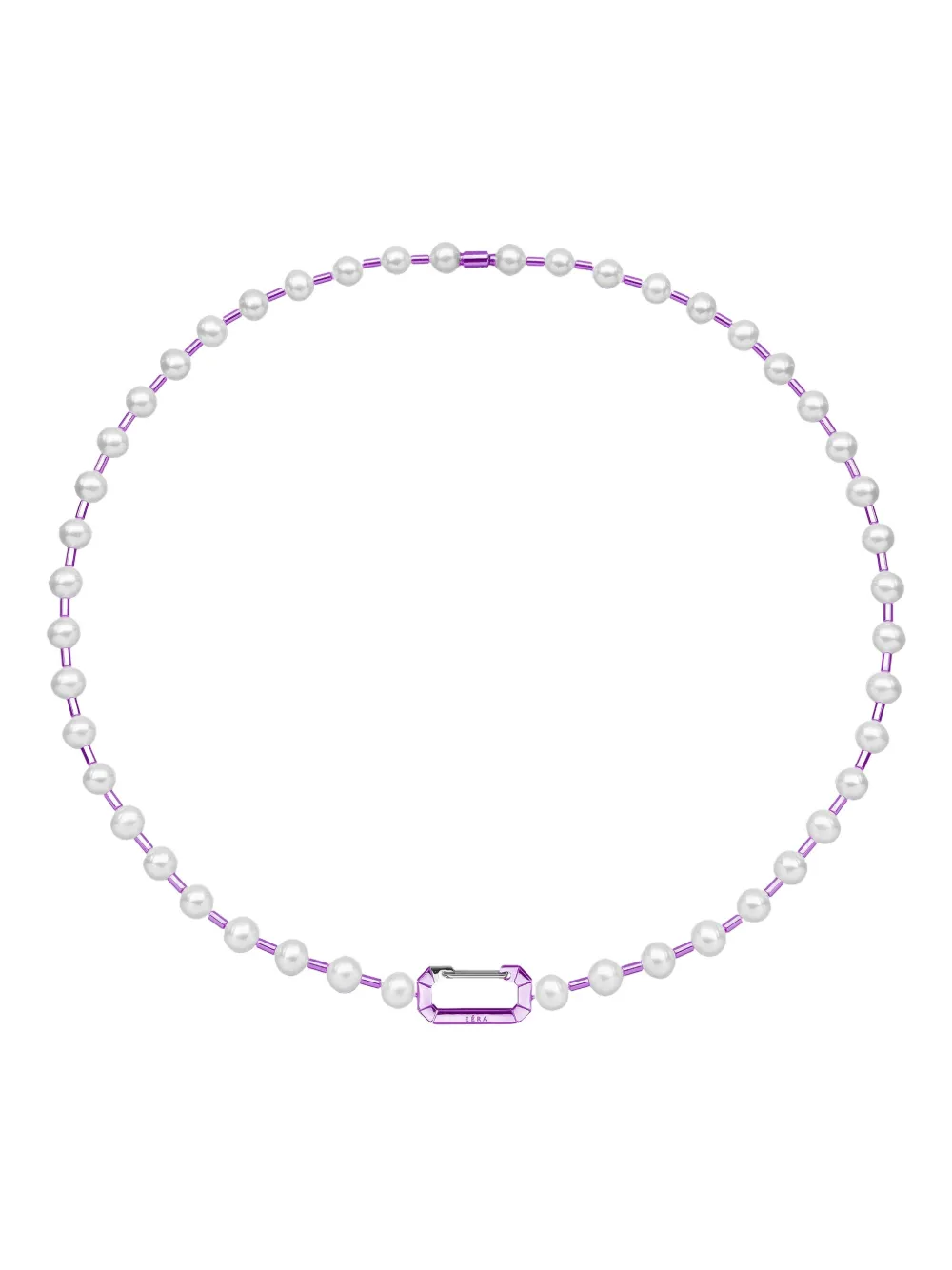 Колье Vita из белого золота с жемчугом EÉRA, фиолетовый 
Колье Vita из белого золота с жемчугом EÉRA, фиолетовый
