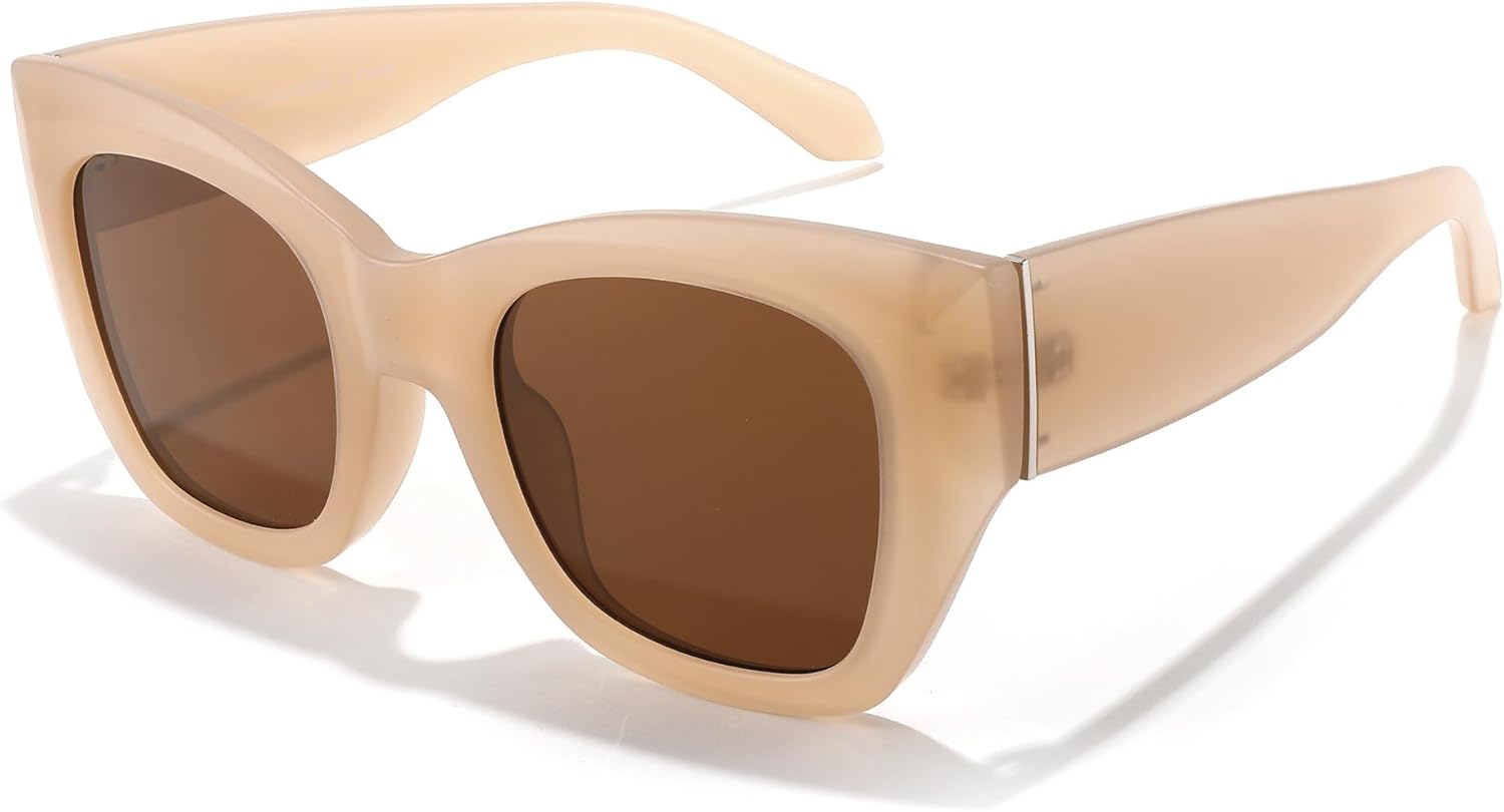 Солнцезащитные очки FEISEDY Oversized Cat Eye для женщин и мужчин, винтажные, ретро, с толстой оправой, роскошные, модные, с защитой от УФ-излучения UV400, модель B2378, Abrazine Brown Frame Tea Lens 07
Солнцезащитные очки FEISEDY Oversized Cat Eye для женщин и мужчин, винтажные, ретро, с толстой оправой, роскошные, модные, с защитой от УФ-излучения UV400, модель B2378, Abrazine Brown Frame Tea Lens 07