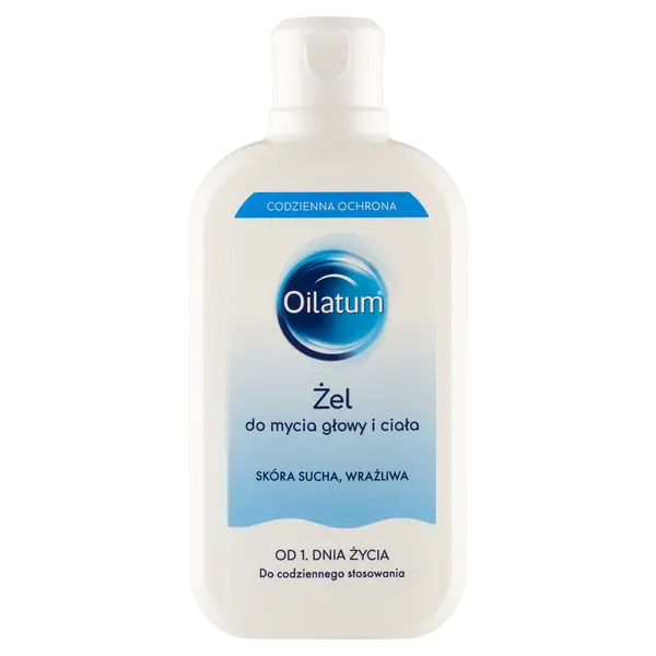 Гель для мытья головы и тела, 400 мл Oilatum Codzienna ochrona
Гель для мытья головы и тела, 400 мл Oilatum Codzienna ochrona