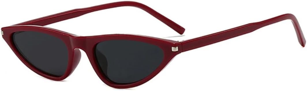 Солнцезащитные очки с защитой UV400 | Маленькая оправа "кошачий глаз" с цветными линзами | Для женщин и мужчин | Для занятий спортом на открытом воздухе и вождения DSVIGF, Red Gray
Солнцезащитные очки с защитой UV400 | Маленькая оправа "кошачий глаз" с цветными линзами | Для женщин и мужчин | Для занятий спортом на открытом воздухе и вождения DSVIGF, Red Gray