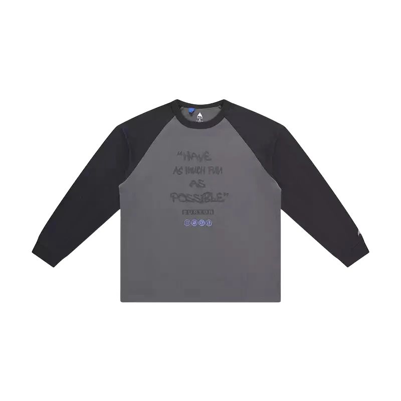 SS25 ADFJ SLOGAN Свитшот Unisex BURTON, черный
SS25 ADFJ SLOGAN Свитшот Unisex BURTON, черный