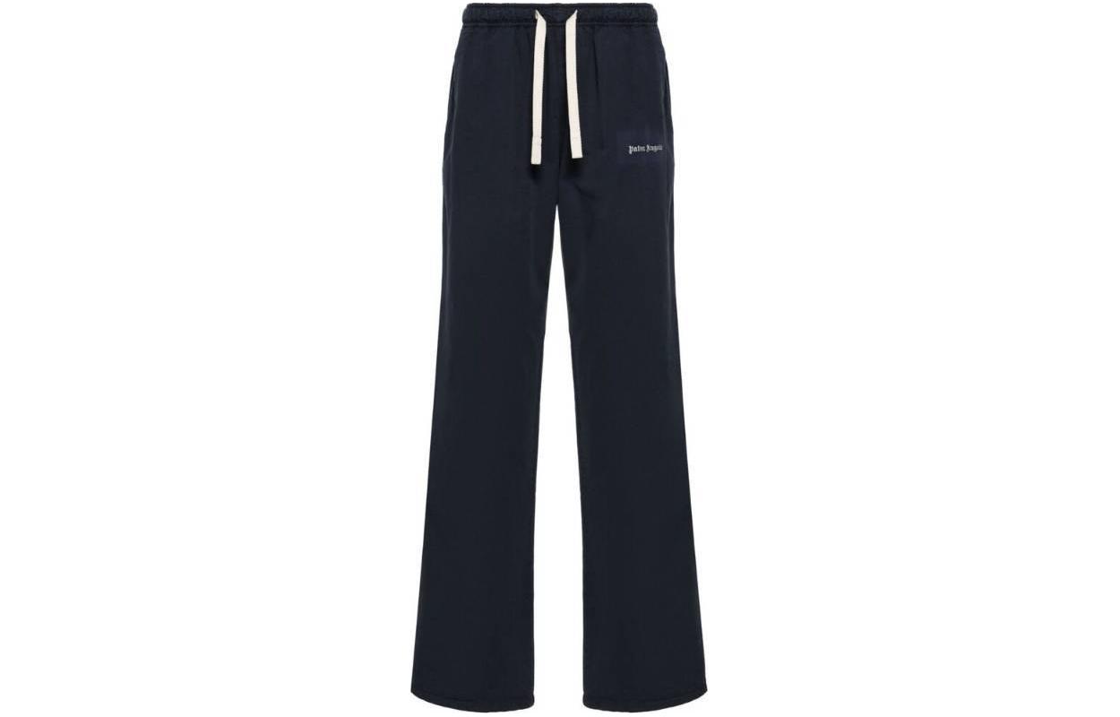 Брюки прямого кроя средней посадки PALM ANGELS, синие
Брюки прямого кроя средней посадки PALM ANGELS, синие