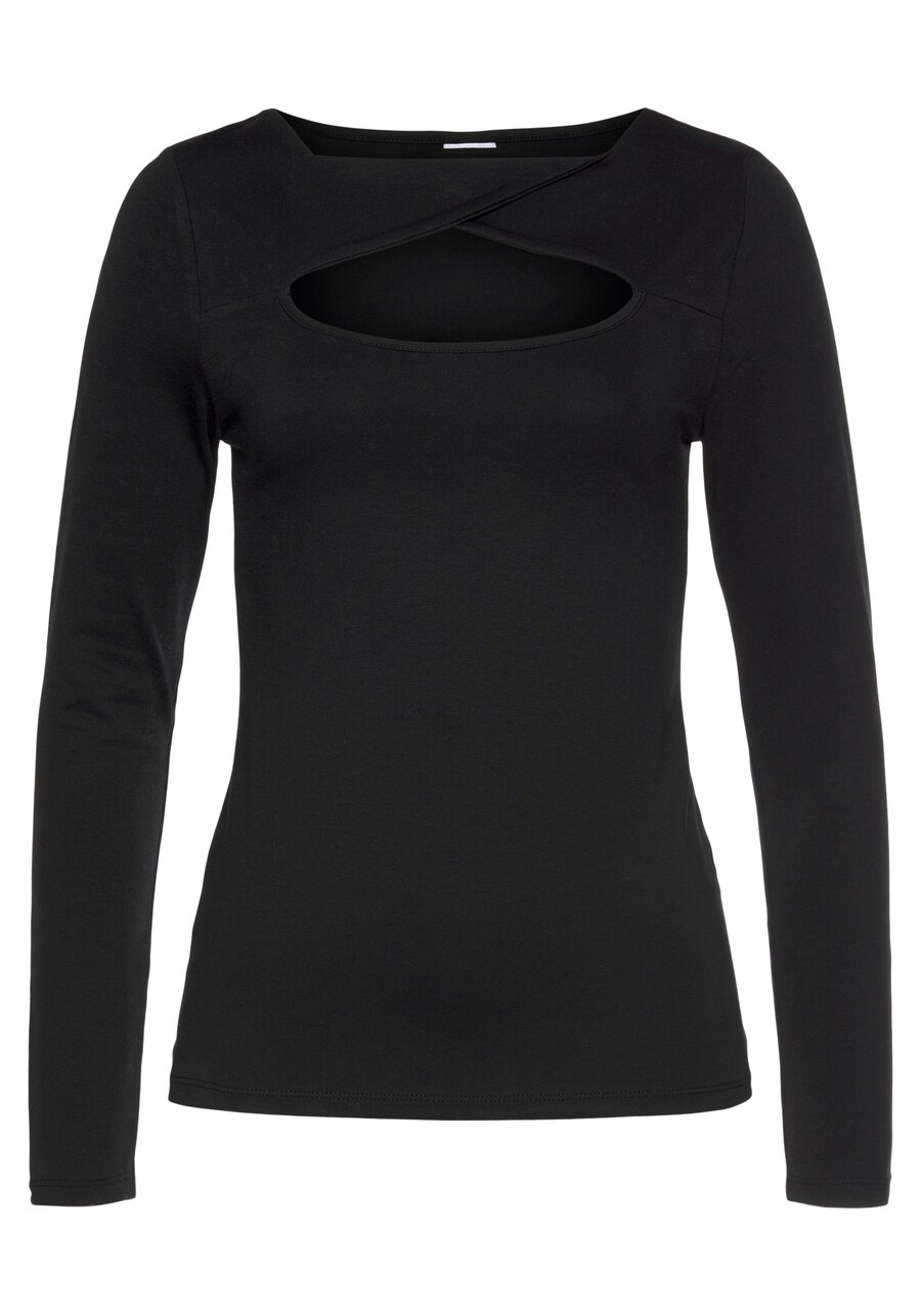 Рубашка LASCANA, черный
Рубашка LASCANA, черный