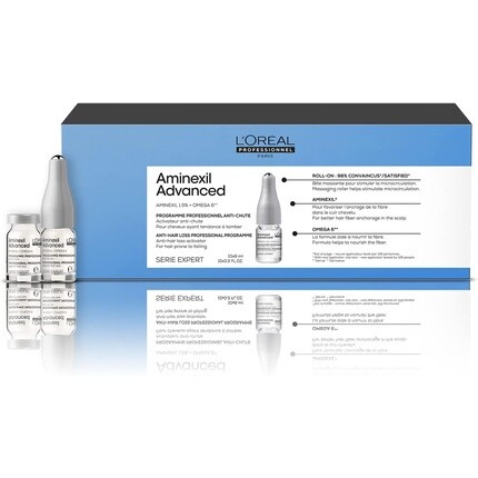 L'Oréal Professionnel Aminexil Advanced против выпадения волос Профессиональная программа 10 x 6 мл
L'Oréal Professionnel Aminexil Advanced против выпадения волос Профессиональная программа 10 x 6 мл