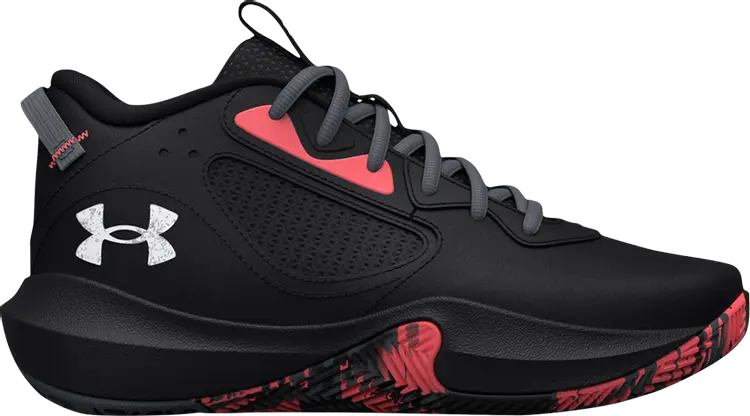 Кроссовки Under Armour Lockdown 6 GS Black Blitz Red, черный
Кроссовки Under Armour Lockdown 6 GS Black Blitz Red, черный