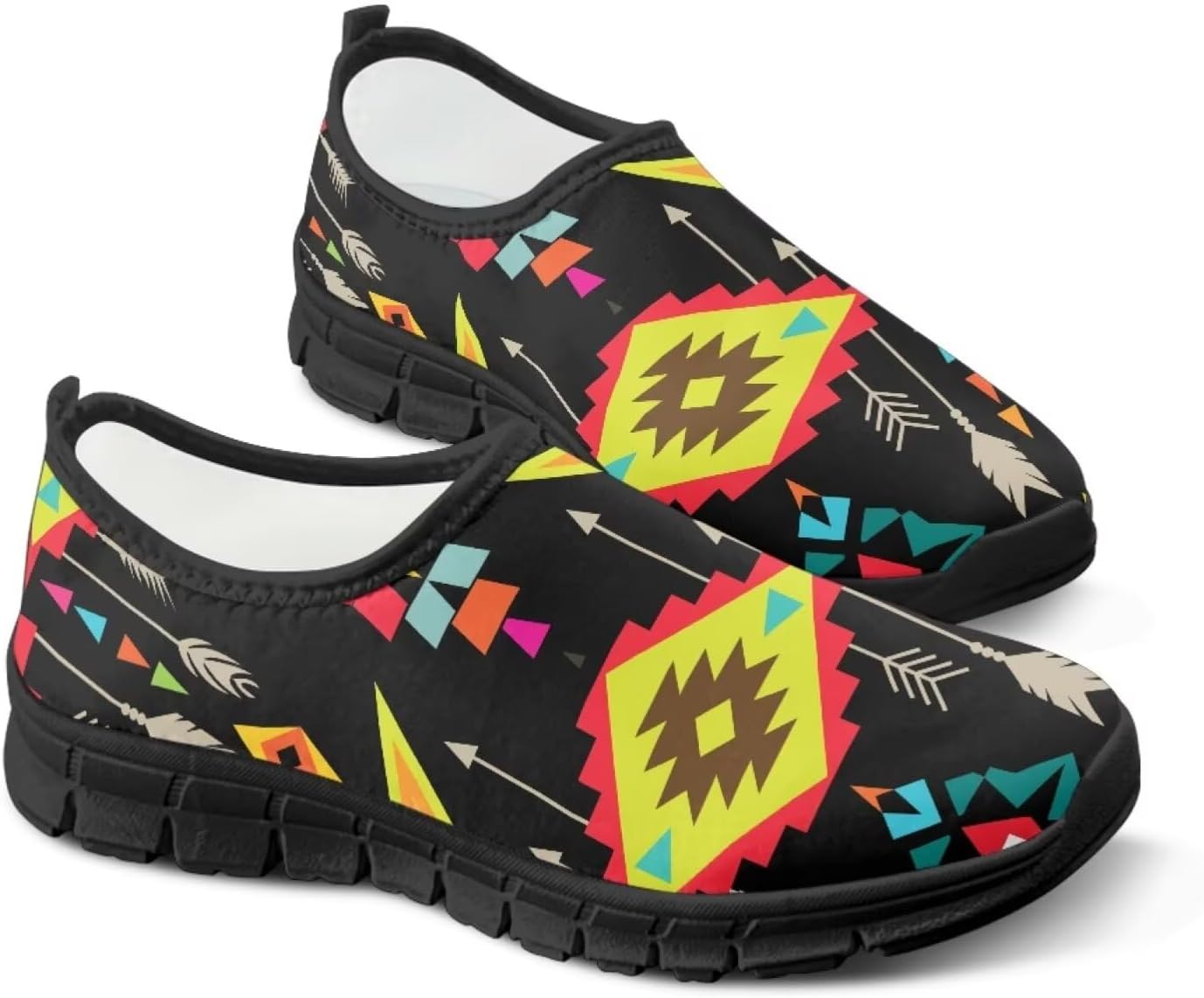 Слипоны Binienty Vantage для мужчин и женщин, широкий размер, удобная подошва EVA, противоскользящие туфли, сетчатая обувь для улицы, Aztec Geometric
Слипоны Binienty Vantage для мужчин и женщин, широкий размер, удобная подошва EVA, противоскользящие туфли, сетчатая обувь для улицы, Aztec Geometric