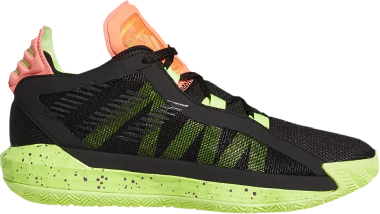 Кроссовки Adidas Dame 6 'Signal Green', черный
Кроссовки Adidas Dame 6 'Signal Green', черный