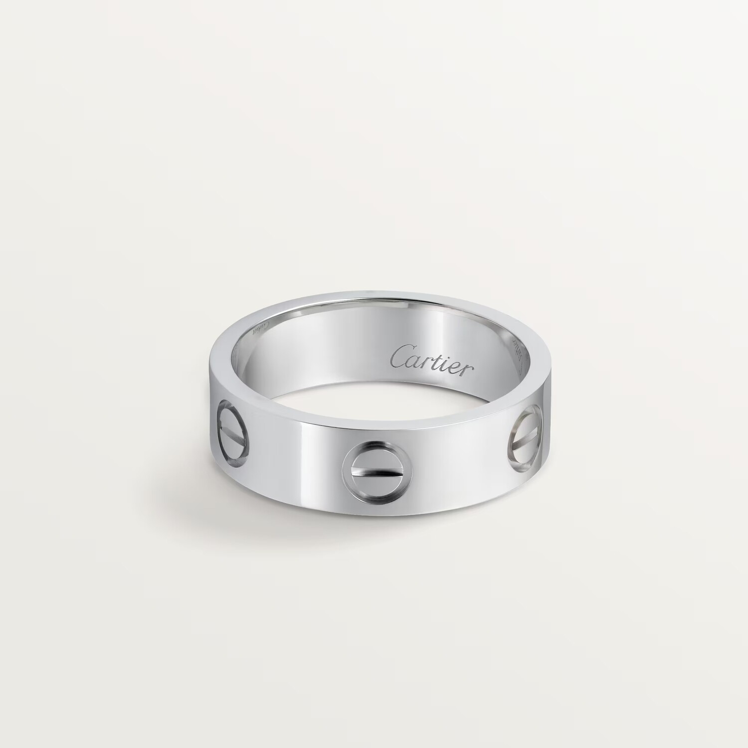 Кольцо Cartier Love, платина
Кольцо Cartier Love, платина
