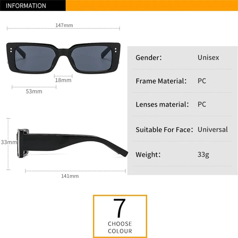 Маленькие прямоугольные солнцезащитные очки для женщин, винтажные мужские солнцезащитные очки, женские очки с защитой от УФ-излучения UV400 generic, Green
Маленькие прямоугольные солнцезащитные очки для женщин, винтажные мужские солнцезащитные очки, женские очки с защитой от УФ-излучения UV400 generic, Green