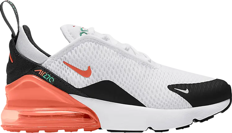 Кроссовки Nike Air Max 270 PS 'White Turf Orange', белый
Кроссовки Nike Air Max 270 PS 'White Turf Orange', белый