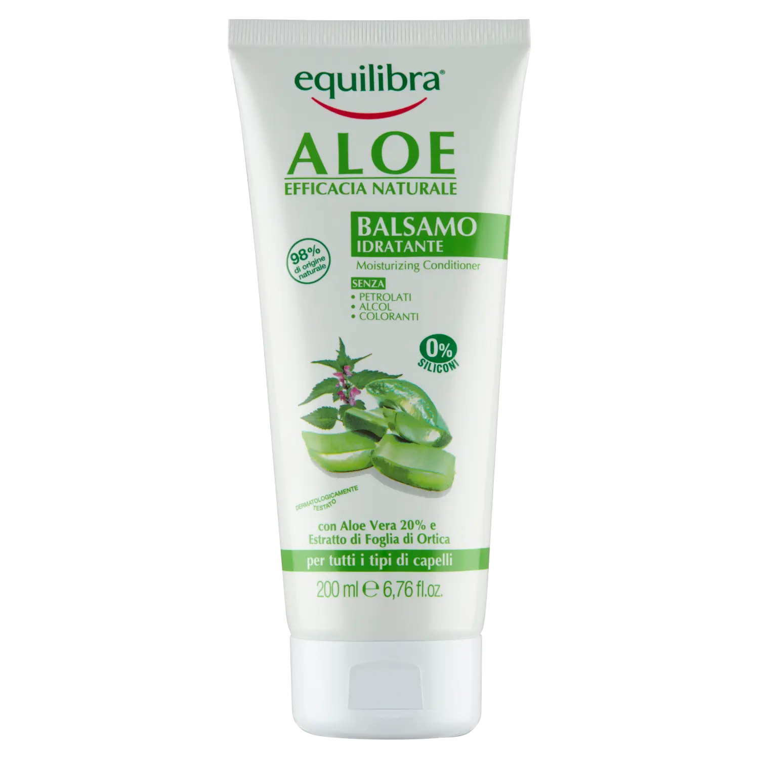 Equilibra Aloe увлажняющий кондиционер для волос, 200 мл
Equilibra Aloe увлажняющий кондиционер для волос, 200 мл