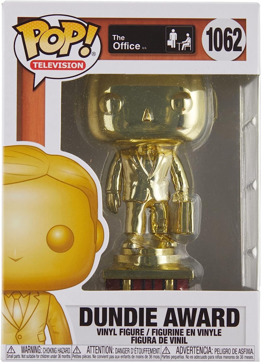 Фигурка Funko Pop! TV: The Office - Customizable Chrome Dundie Award, Exclusive Collectible Vinyl (52077) 
Фигурка Funko Pop! TV: The Office - Customizable Chrome Dundie Award, Exclusive Collectible Vinyl (52077)