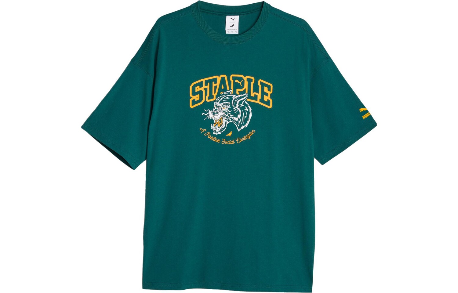 Футболка с логотипом X STAPLE для мужчин, цвет малахит Puma, цвет Malachite
Футболка с логотипом X STAPLE для мужчин, цвет малахит Puma, цвет Malachite