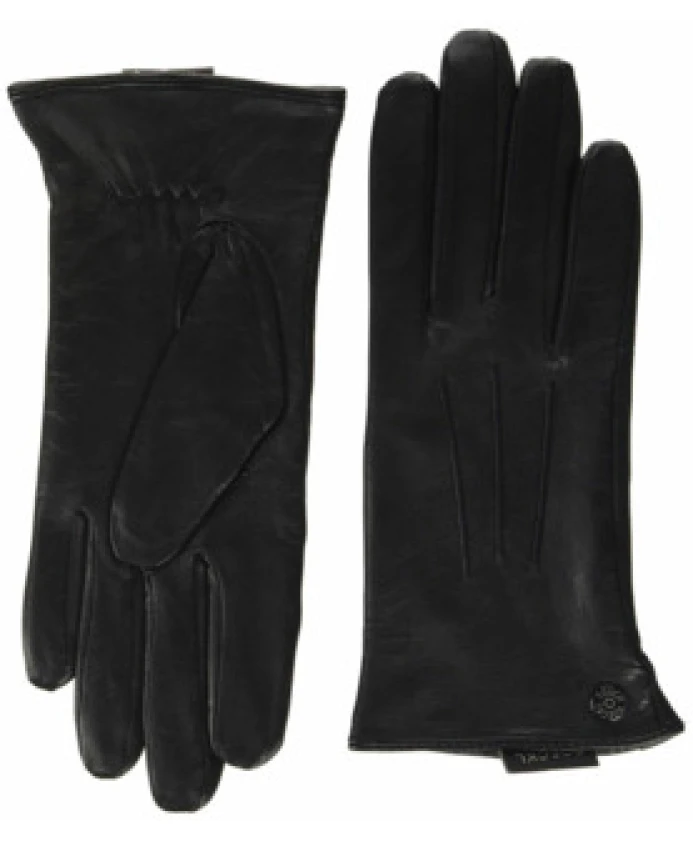 Черные кожаные перчатки для женщин Roeckl, черный
Черные кожаные перчатки для женщин Roeckl, черный