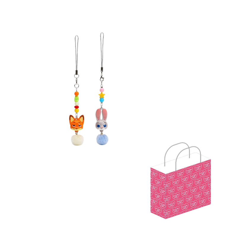 Подвески из пластика и винила Unisex Disney, nick and judy couple's (1 pair)
Подвески из пластика и винила Unisex Disney, nick and judy couple's (1 pair)