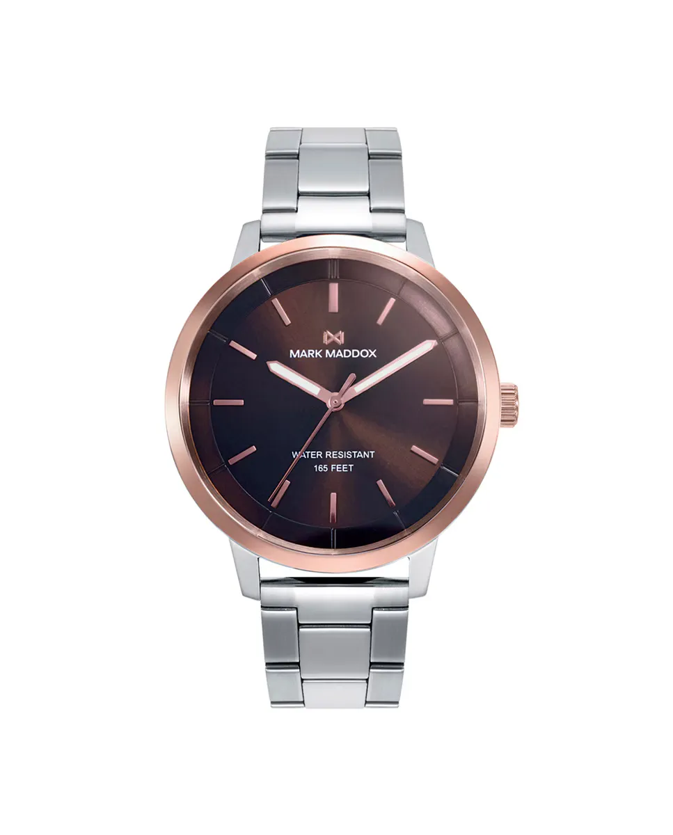 Мужские часы Greenwich в двухцветном стальном корпусе с розовым IP и стальном браслете Mark Maddox, серебряный, Двухцветный, Мужские часы Greenwich в двухцветном стальном корпусе с розовым IP и стальном браслете Mark Maddox, серебряный
Мужские часы Greenwich в двухцветном стальном корпусе с розовым IP и стальном браслете Mark Maddox, серебряный, Двухцветный, Мужские часы Greenwich в двухцветном стальном корпусе с розовым IP и стальном браслете Mark Maddox, серебряный
