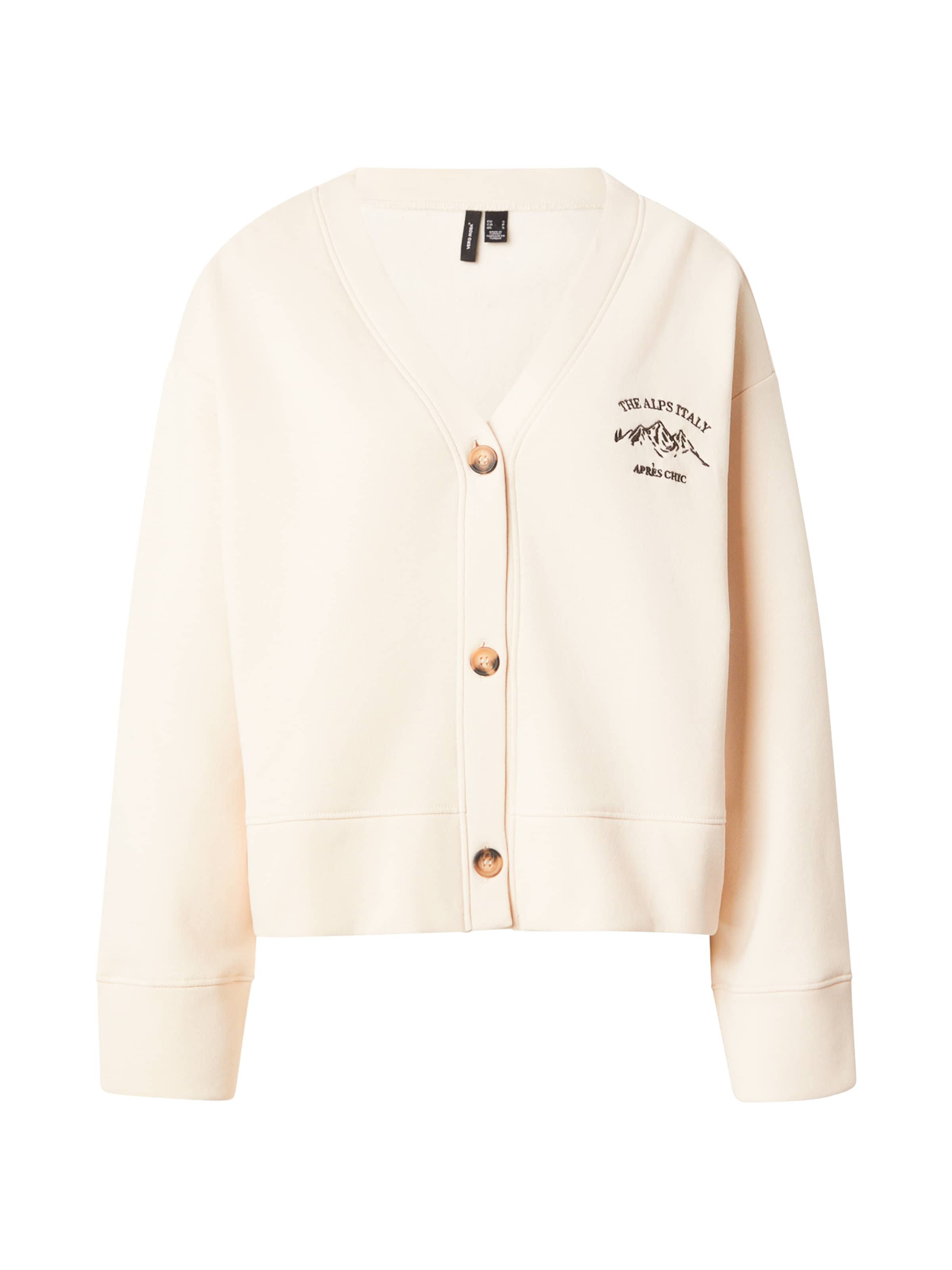 VERO MODA Толстовка с молнией 'VMJAMIE' в цвете Cream
VERO MODA Толстовка с молнией 'VMJAMIE' в цвете Cream