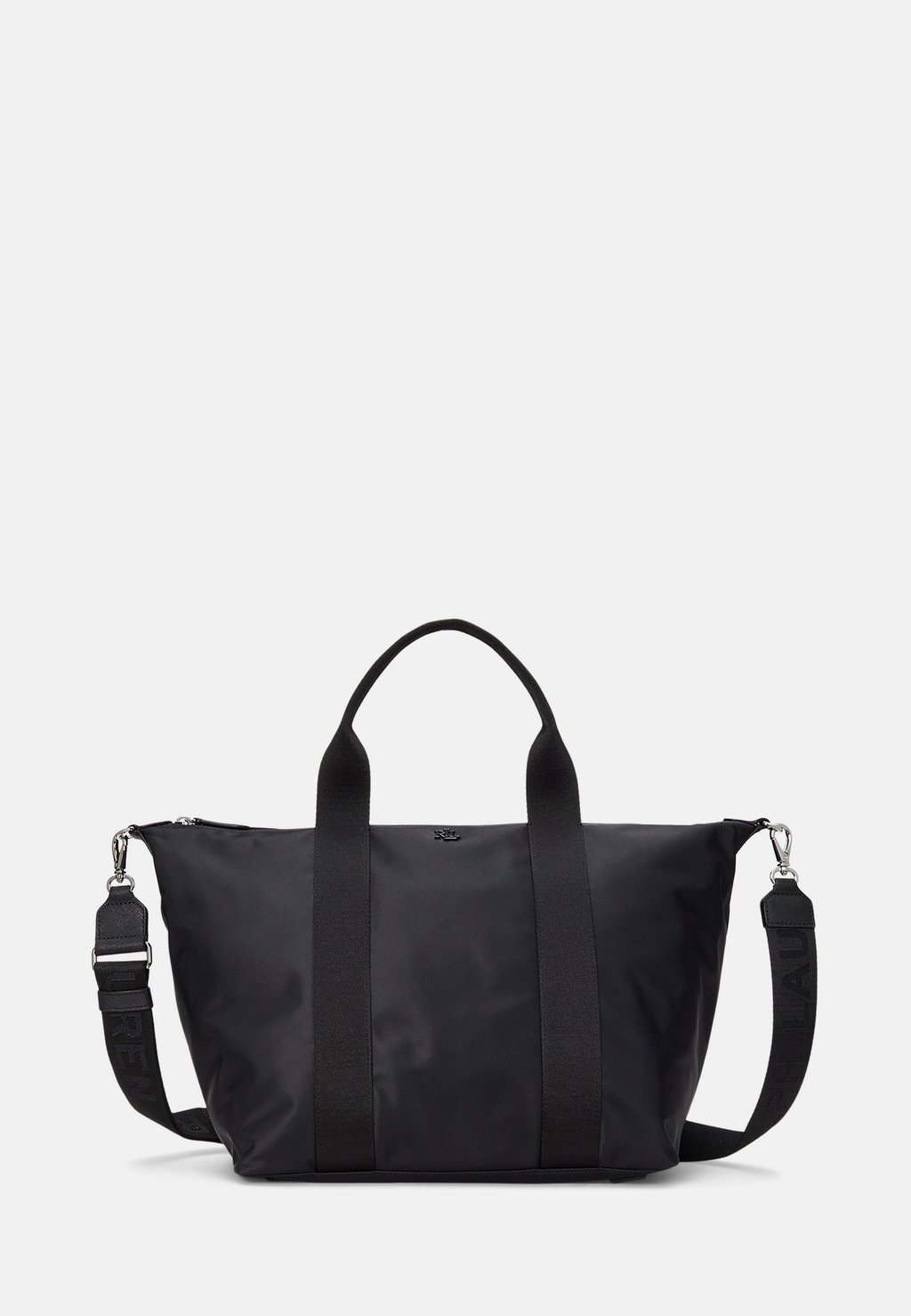 Сумка выходного дня NYLON EXTRA LARGE STEVIE TOTE BAG Lauren Ralph Lauren, черный 
Сумка выходного дня NYLON EXTRA LARGE STEVIE TOTE BAG Lauren Ralph Lauren, черный