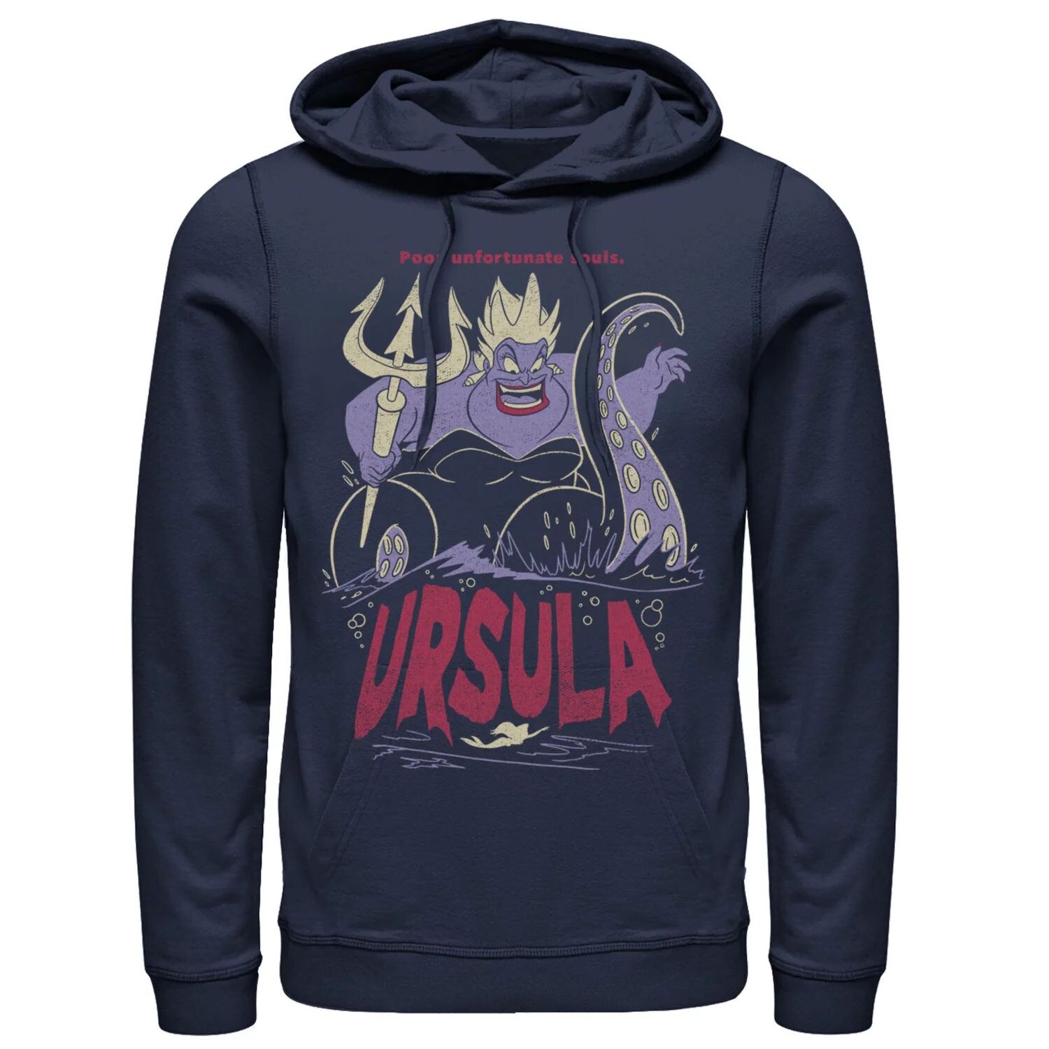 Мужская толстовка с капюшоном Disney The Little Mermaid Ursula, Blue Licensed Character, синий
Мужская толстовка с капюшоном Disney The Little Mermaid Ursula, Blue Licensed Character, синий