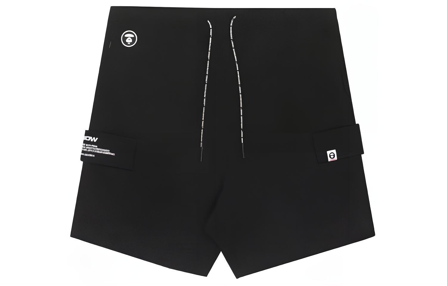 Карго-шорты джерси Aape, черный
Карго-шорты джерси Aape, черный