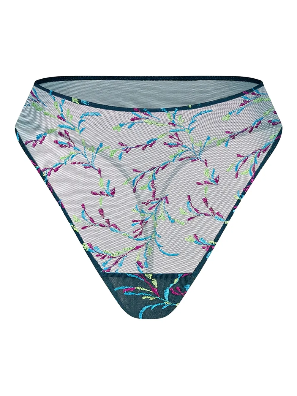 Трусы-стринги Maris с цветочным принтом Zhilyova, зеленый
Трусы-стринги Maris с цветочным принтом Zhilyova, зеленый
